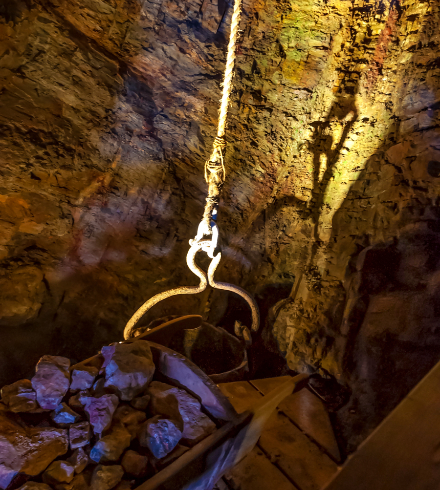 Geevor Mine Shaft Kibble - Ainsley Cocks